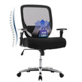 Big and Tall Heavy Duty Ergonomic Mesh Office Chair 500lbs with Wide Thick Seat