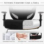 Big and Tall Heavy Duty Ergonomic Mesh Office Chair 500lbs with Wide Thick Seat