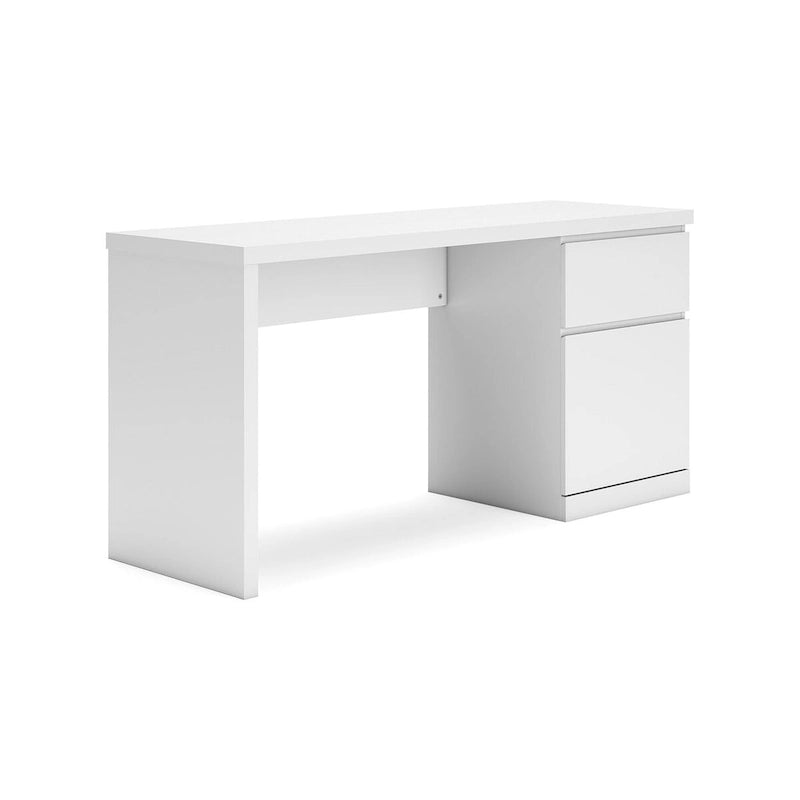 Signature Design by Ashley Onita White 60 Home Office Desk