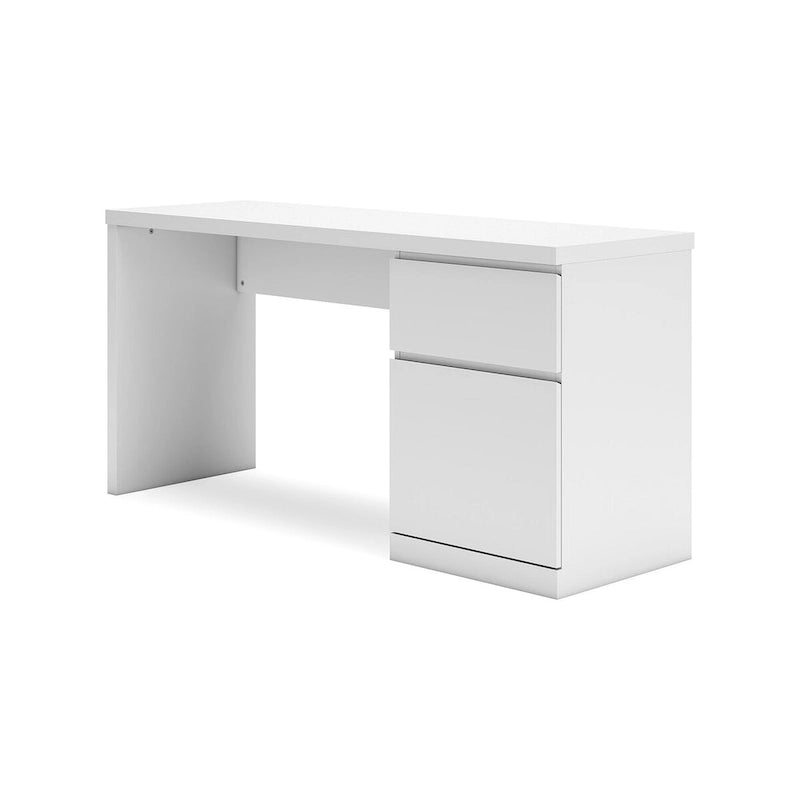 Signature Design by Ashley Onita White 60 Home Office Desk