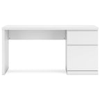 Signature Design by Ashley Onita White 60 Home Office Desk