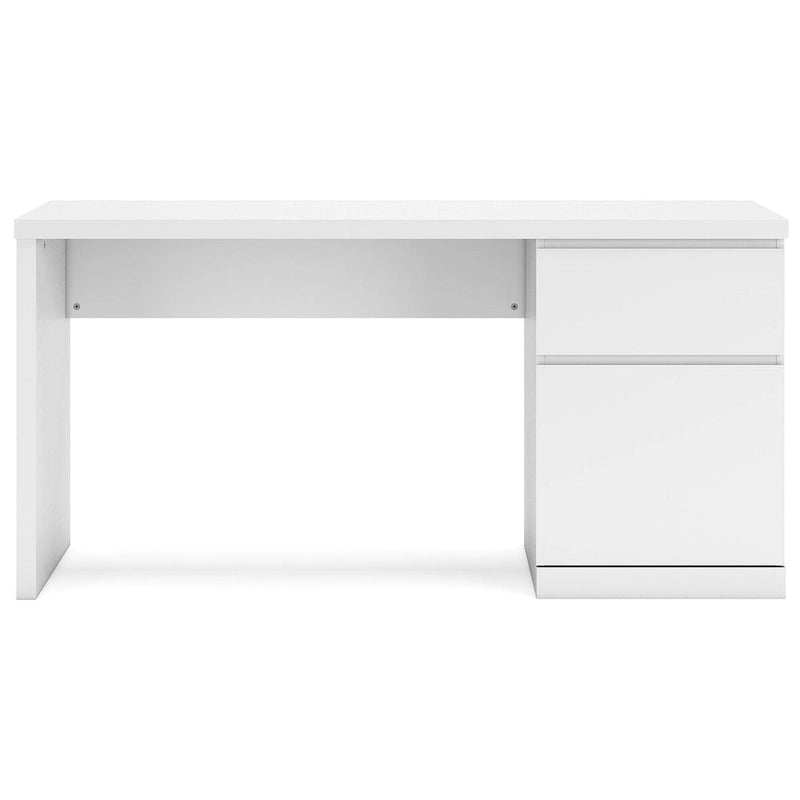 Signature Design by Ashley Onita White 60 Home Office Desk