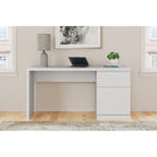 Signature Design by Ashley Onita White 60 Home Office Desk