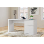 Signature Design by Ashley Onita White 60 Home Office Desk