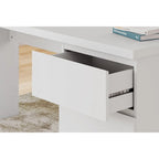 Signature Design by Ashley Onita White 60 Home Office Desk