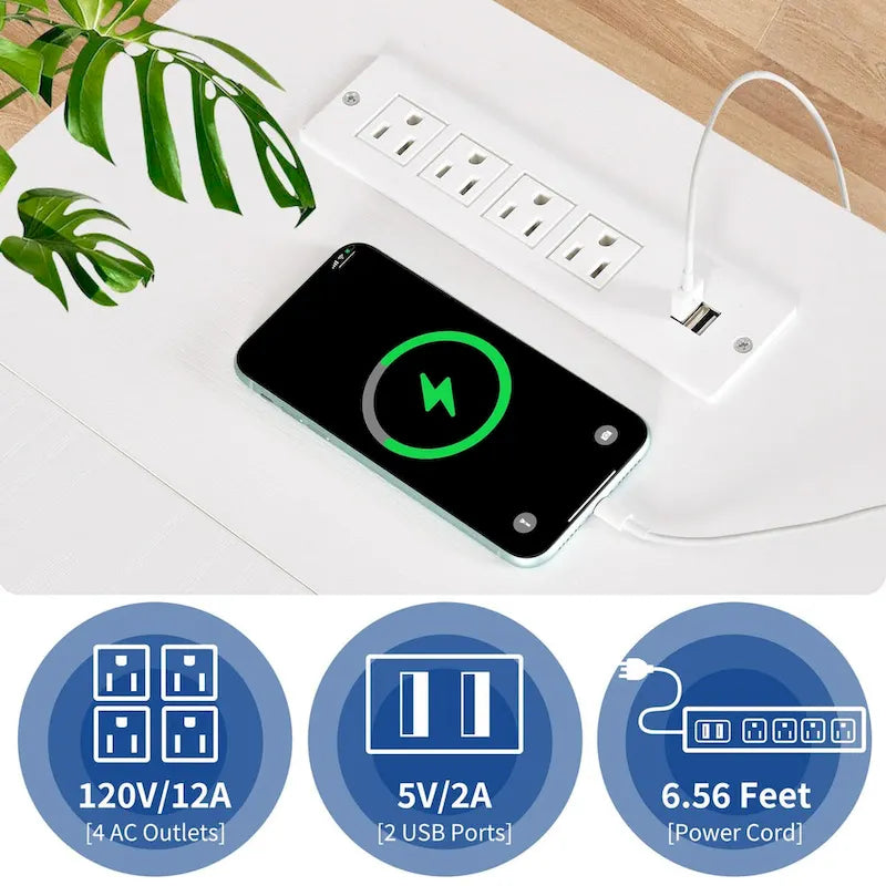 Moasis 55 Reversible L Shaped Desk with Storage Shelves Corner Computer Gaming Desk