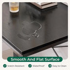 47 Inches Computer Desk with Reversible Storage Shelves