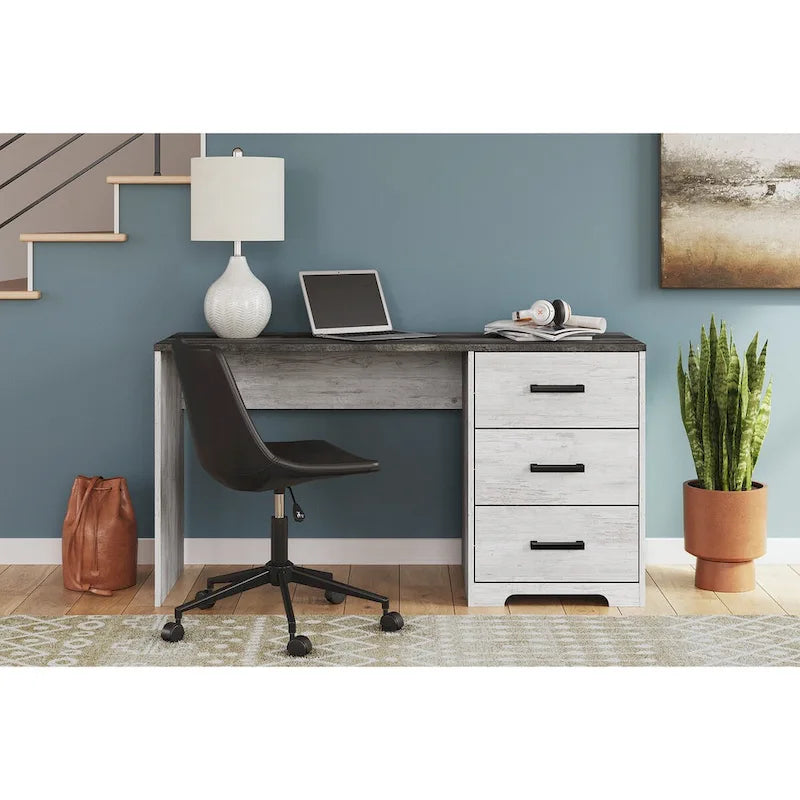 Signature Design by Ashley Shawburn White/Gray 54 Home Office Desk