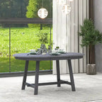Wood Dining Table Round Extendable Dining Table