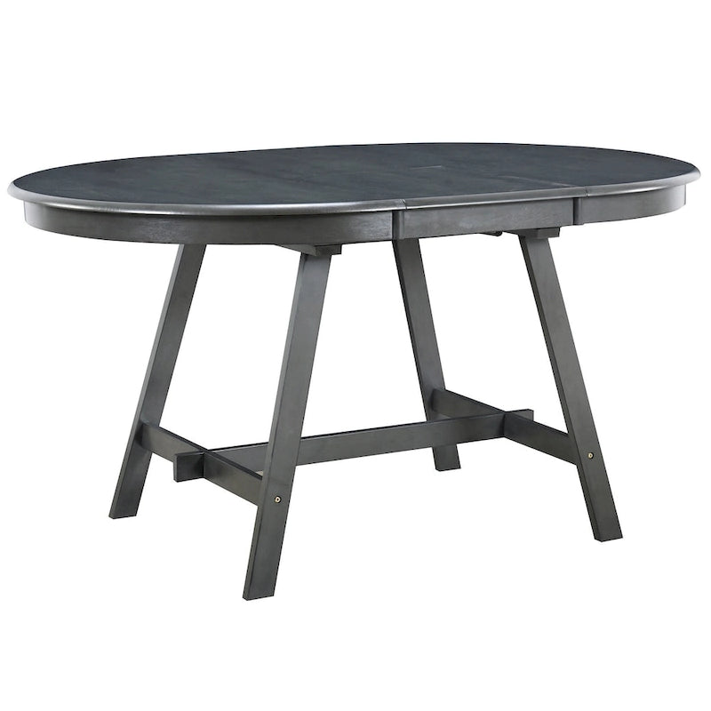 Wood Dining Table Round Extendable Dining Table