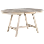 Wood Dining Table Round Extendable Dining Table