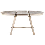 Wood Dining Table Round Extendable Dining Table