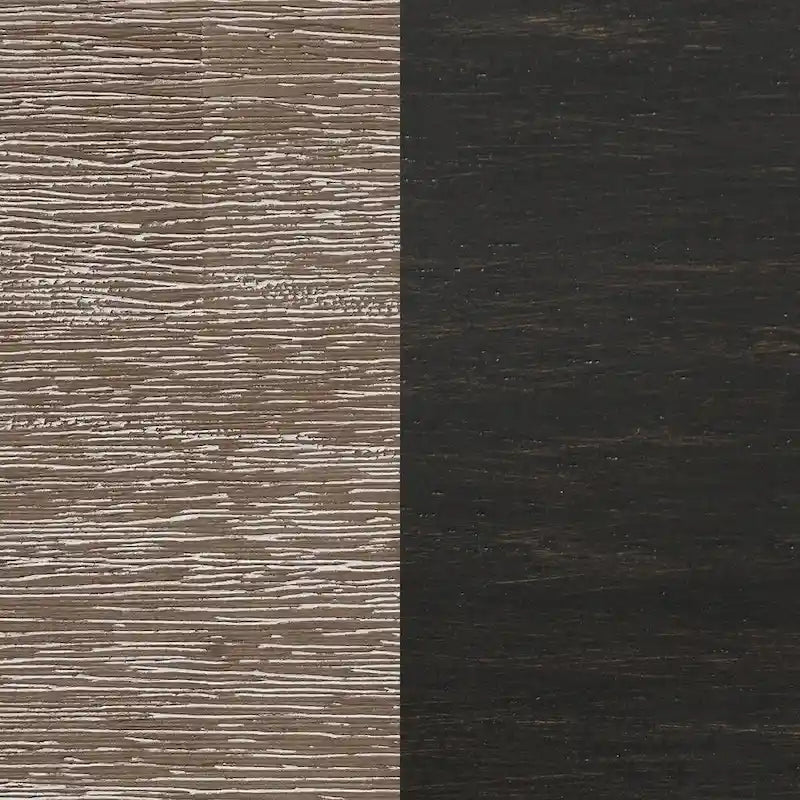 Kavita Brown Brushed Dining Table with Turned Leg