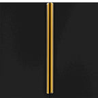 Modern Glossy Finish Light Luxury Storage Cabinet and Adjustable Shelves