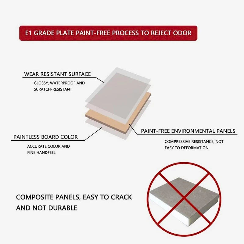 Home Office Expandable Desk with Storage Drawers and Cabinet