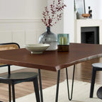 Ardor 60 Live Edge Acacia Wood Rectangular Dining Table