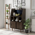 Furniture of America Mellix Contemporary Brown Multi-Storage Buffet