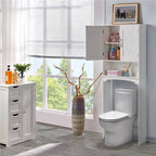 Yaheetech Bathroom Space Saving Organizer Over-the -Toilet