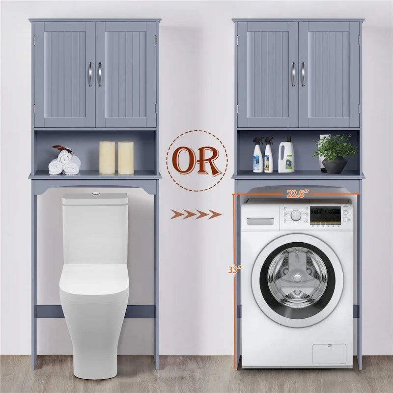 Yaheetech Bathroom Space Saving Organizer Over-the -Toilet