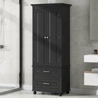 Tall Storage Cabinet with Drawers for Bathroom/Office