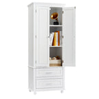 Tall Storage Cabinet with Drawers for Bathroom/Office