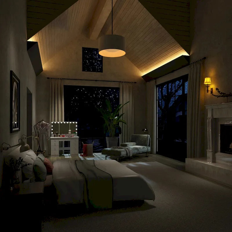 3-Mirror Vanity Table Stylish 9-Drawer Makeup Organizer Dressing Desk