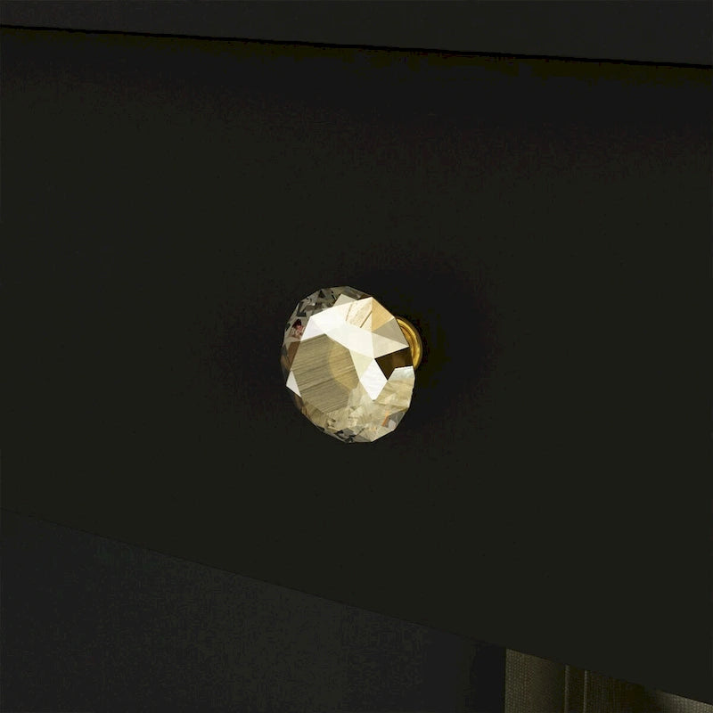 3-Mirror Vanity Table Stylish 9-Drawer Makeup Organizer Dressing Desk