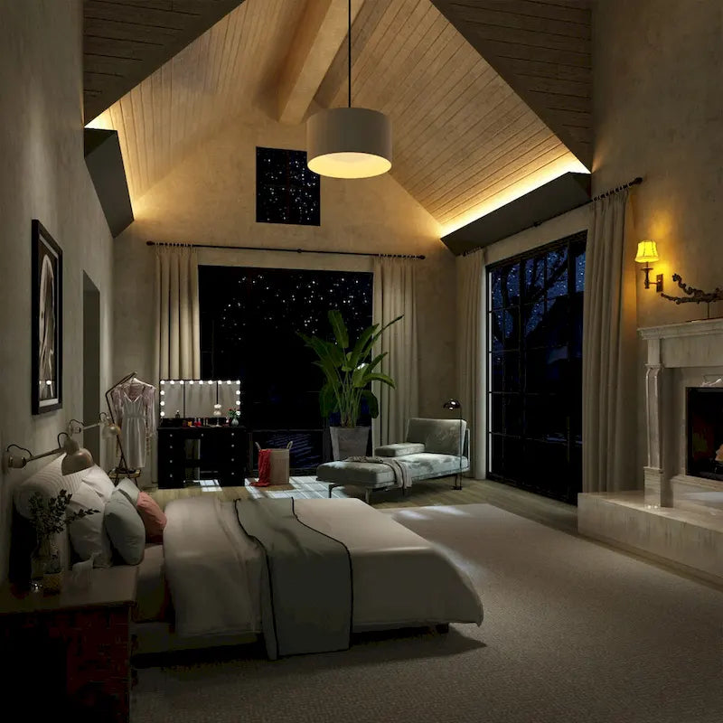 3-Mirror Vanity Table Stylish 9-Drawer Makeup Organizer Dressing Desk