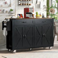 Rolling Kitchen Cart on Wheels