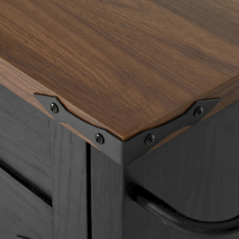 Rolling Kitchen Cart on Wheels