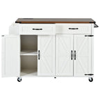 Rolling Kitchen Cart on Wheels