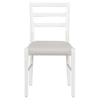 7 PCS Wooden Dining Table Set for 6 with Extendable Table