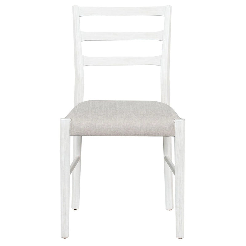 7 PCS Wooden Dining Table Set for 6 with Extendable Table