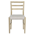 7 PCS Wooden Dining Table Set for 6 with Extendable Table