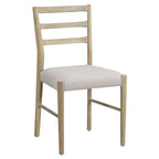 7 PCS Wooden Dining Table Set for 6 with Extendable Table