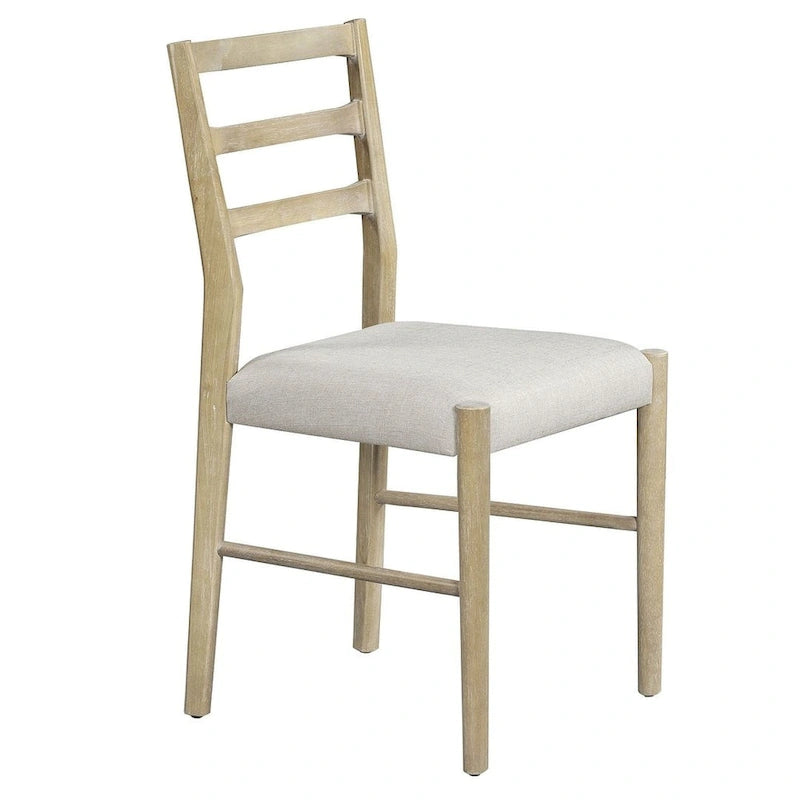 7 PCS Wooden Dining Table Set for 6 with Extendable Table