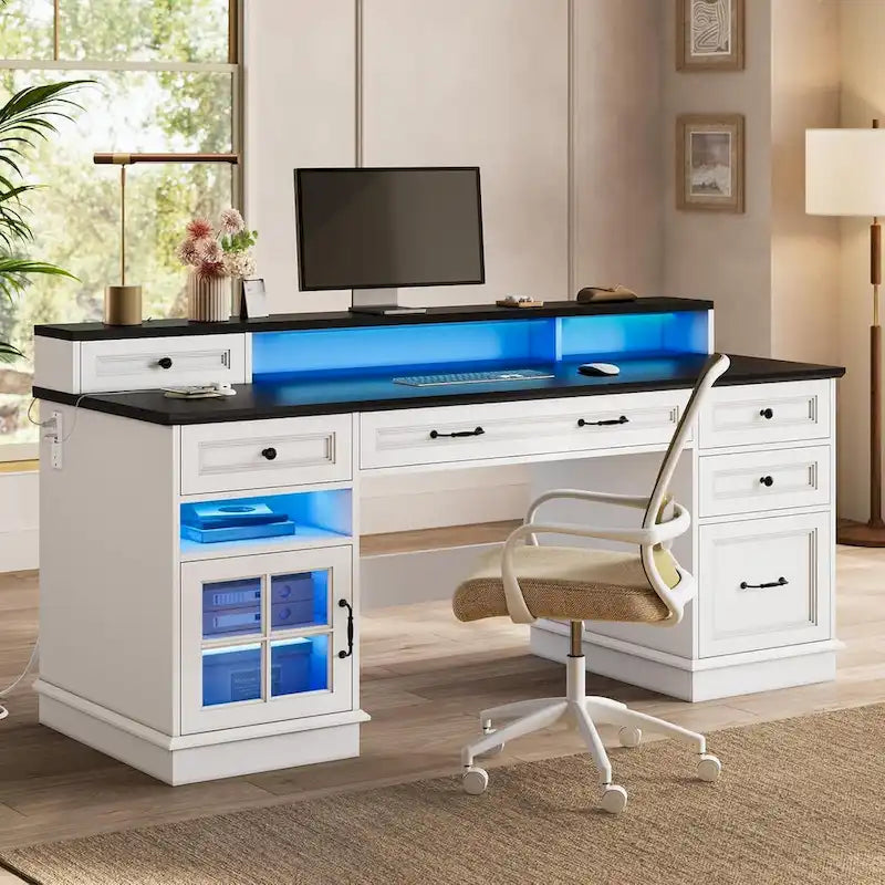 Executive Desk Drawers Home Office Desk Storage Cabinet