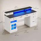 Executive Desk Drawers Home Office Desk Storage Cabinet