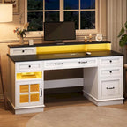 Executive Desk Drawers Home Office Desk Storage Cabinet