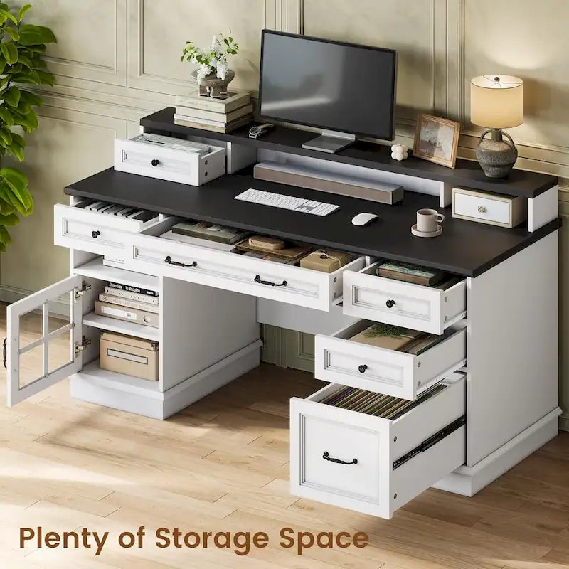 Executive Desk Drawers Home Office Desk Storage Cabinet