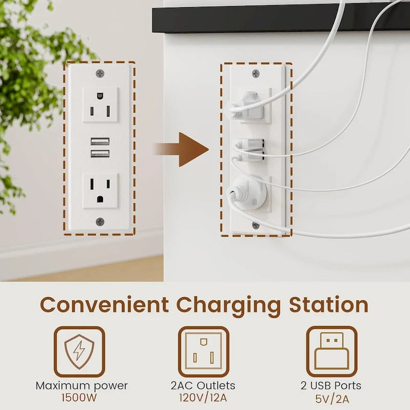 Executive Desk Drawers Home Office Desk Storage Cabinet