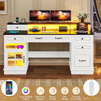 Executive Desk Drawers Home Office Desk Storage Cabinet