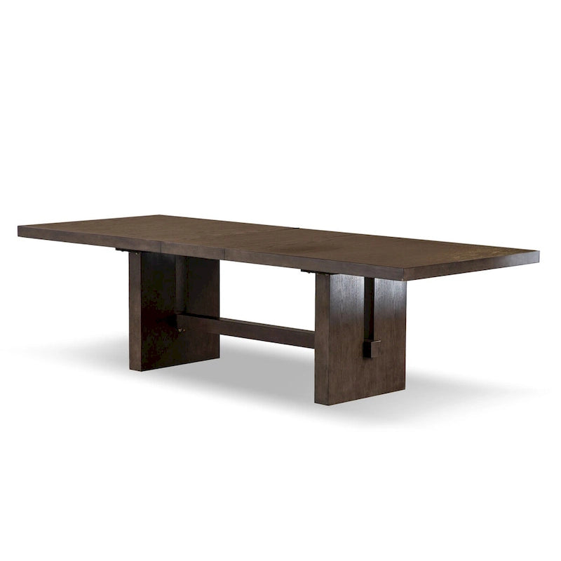 Furniture of America Liora Modern Solid Wood 7-Piece Expandable Dining Table Set