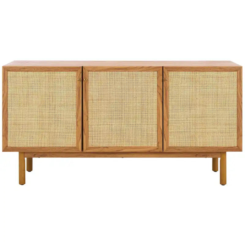SAFAVIEH Home Aino 3 Door Sideboard/Media Stand - 54Wx19Dx30H