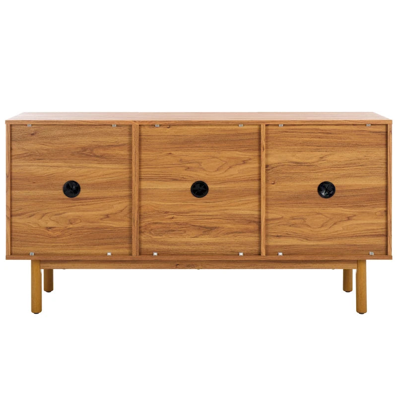 SAFAVIEH Home Aino 3 Door Sideboard/Media Stand - 54Wx19Dx30H