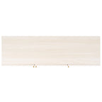 SAFAVIEH Home Aino 3 Door Sideboard/Media Stand - 54Wx19Dx30H