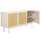 SAFAVIEH Home Aino 3 Door Sideboard/Media Stand - 54Wx19Dx30H