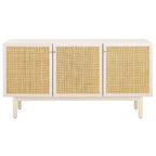 SAFAVIEH Home Aino 3 Door Sideboard/Media Stand - 54Wx19Dx30H