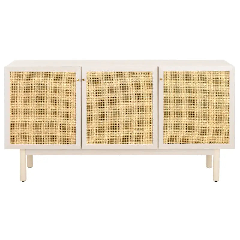 SAFAVIEH Home Aino 3 Door Sideboard/Media Stand - 54Wx19Dx30H