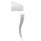 Somette Lexie White Shield Back Dining Chair (Set of 2)